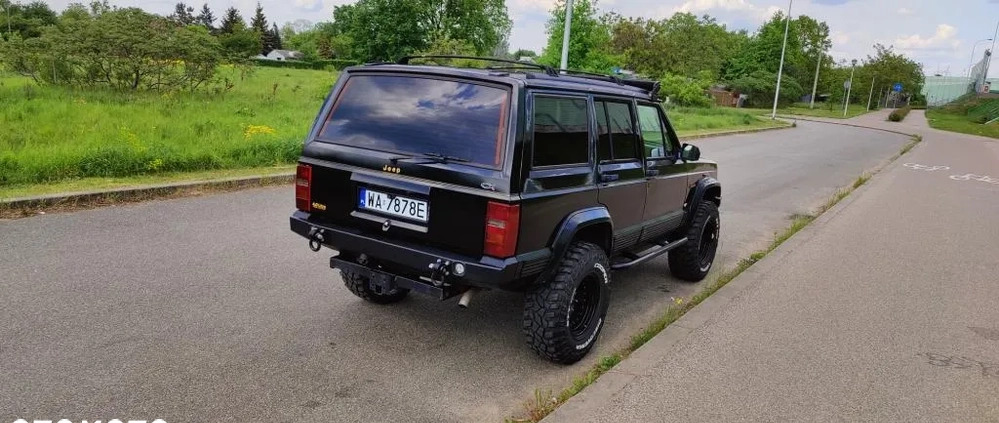 Jeep Cherokee cena 34500 przebieg: 227365, rok produkcji 1996 z Warszawa małe 379